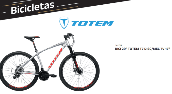 TOTEM T7 DISC/MEC 7V 17"